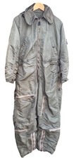 Vintage 1958 USAF Men's Flying Coverall CWU-1/P Hooded Flight Suit M-R