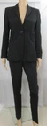 AKRIS PUNTO Black 2 Piece Suit Blazer/Pants Single Breasted Wool Jacket Size 4.