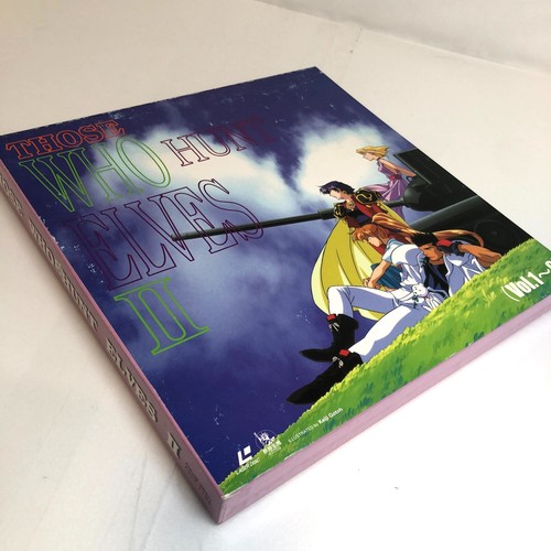 LD: "Those Who Hunt Elves II" 6-disc LD-BOX set - Limited edition, rare item, JP - Picture 3 of 15