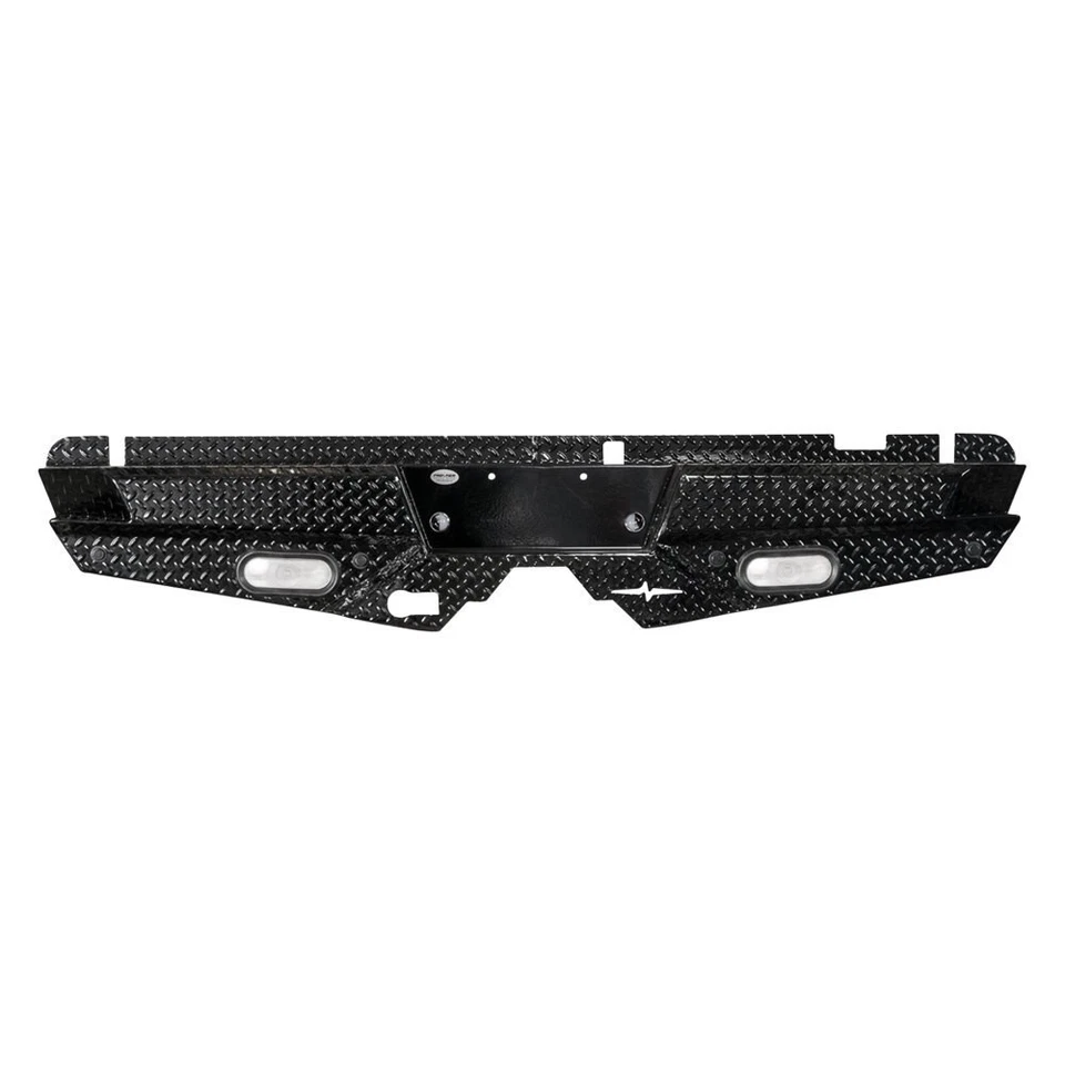 For Ford F-250 Super Duty 08-16 Bumper Diamond Series Full Width Black Powder - Imagem 2 de 4