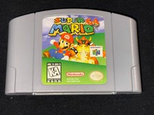 Super Mario 64 (Nintendo 64, 1996) Box Manual Complete CIB N64