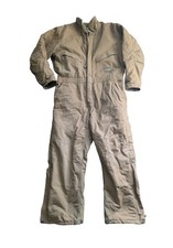 C.E. Schmidt Workwear Coveralls Men Large Short Insulated Canvas Heavy Duty 42"