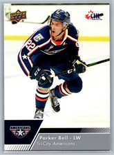 #125 Parker Bell 2022-23 Upper Deck CHL Tri-City Americans