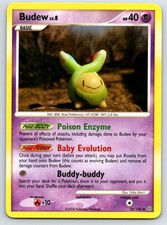 Budew 33/100 Uncommon Stormfront Pokemon Lightly Played on eBay