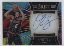 2018 Panini Select Rookie Signatures Tie-Dye Prizm 15/25 Omari Spellman Auto 0o0