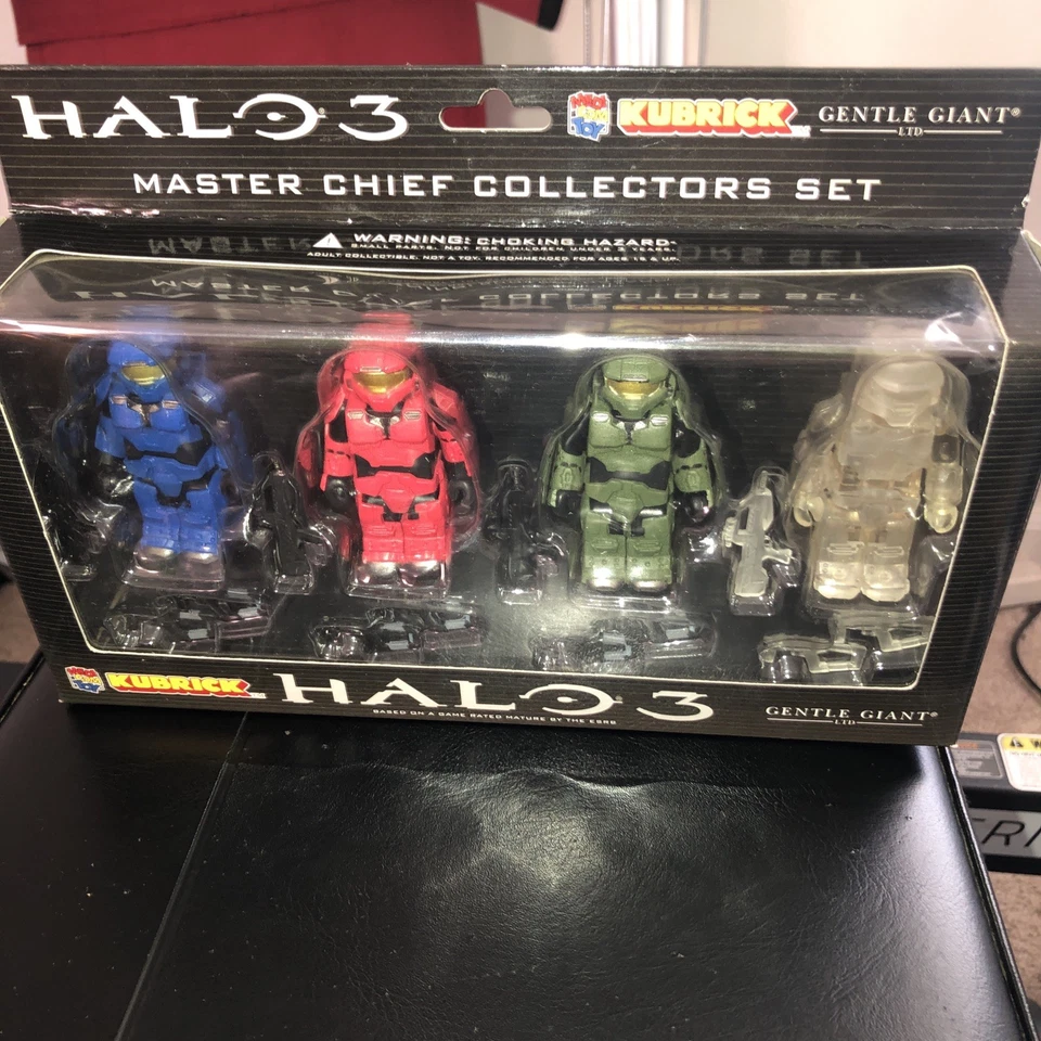 Halo 3 Master Chief Kubrick Collectors Set (2007) Brand New Factory Sealed Toy - Image 2 of 4