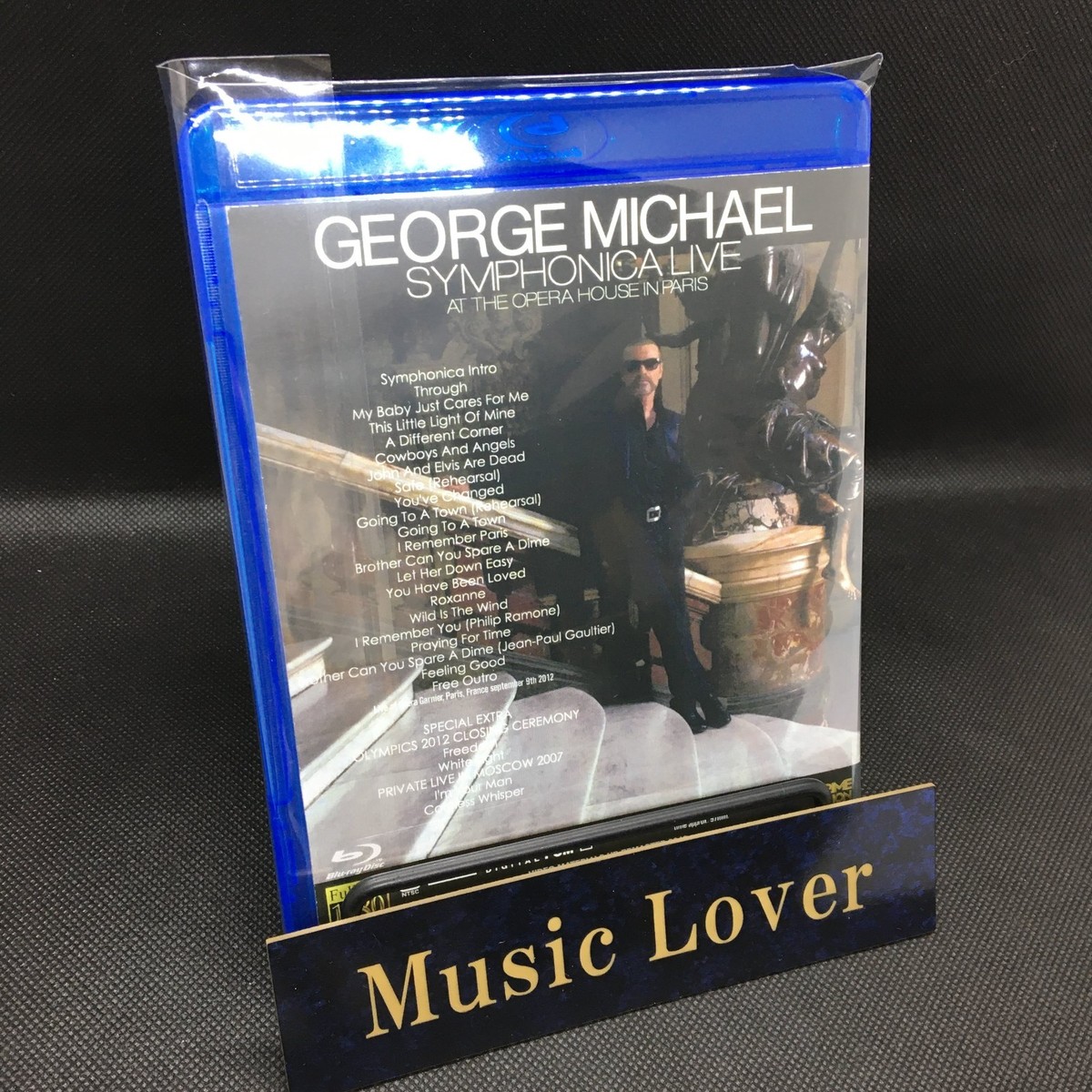 GEORGE MICHAEL / SYMPHONICA LIVE AT THE OPERA HOUSE IN PARIS Blu