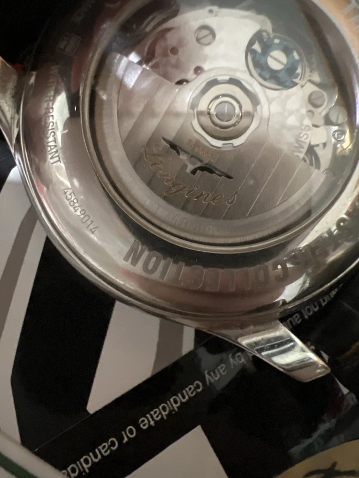 Longines Master Collection L2.629 Cronógrafo Automático 40mm Correa Cuero Foto 2 de 4