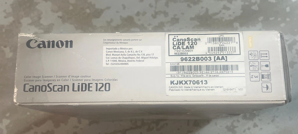  Canon Office Products LiDE120 Color Image Scanner 2400x4800 DPI New In Box - Image 2 of 2