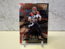 2020 Panini Select Joe Burrow Turbocharged #T20 Rookie Card RC Bengals. rookie card picture