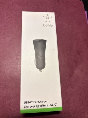 Belkin 36-Watt Dual-Usb Car Charger - Power Delivery 2 18W USB-C Ports with PPS