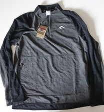 Nike Trail Dri-Fit Mens Size L Gray Lightweight 1/4 Zip Running FB7535-060