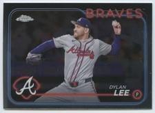 2024 TOPPS CHROME UPDATE #USC162 DYLAN LEE ATLANTA BRAVES BASEBALL