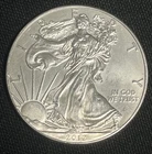 2012 American Silver Eagle Coin BU 1 Oz US $1 Somewhat Scratchy & Spotty
