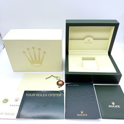 Rolex Uhrenbox Datejust 31.00.04 M Booklet Kartenhalter Tag Umkarton Original