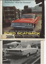 1963 Ford Galaxie 500 Xl Hardtop V8 6 Pg Road Test Article