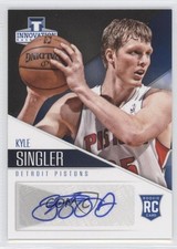2012-13 Panini Innovation Rookie Auto Kyle Singler #8 Auto 4a1