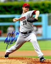 Signed  8x10 BUD NORRIS Houston Astros Autographed photo -  COA