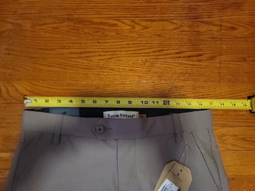 Tailor Vintage Men's 30(32)x29Luxe Performance Tech Pants Olive Canaan Slim Fit - Picture 7 of 8