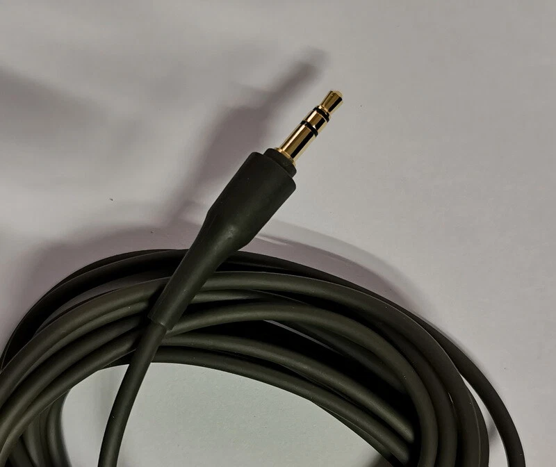 Cable de audio de 10 pies y 3,5 mm para Audio Technica ATH-MSR7SE MSR7NC MSR7BK MSR7GM ANC25  Foto 3 de 4