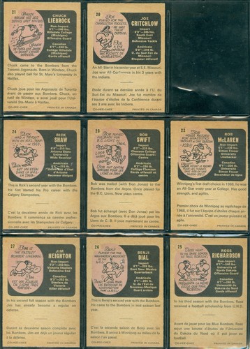 1971 OPC 71 O PEE CHEE CFL LCF FOOTBALL CARD 1-132 SEE LIST - Picture 49 of 295