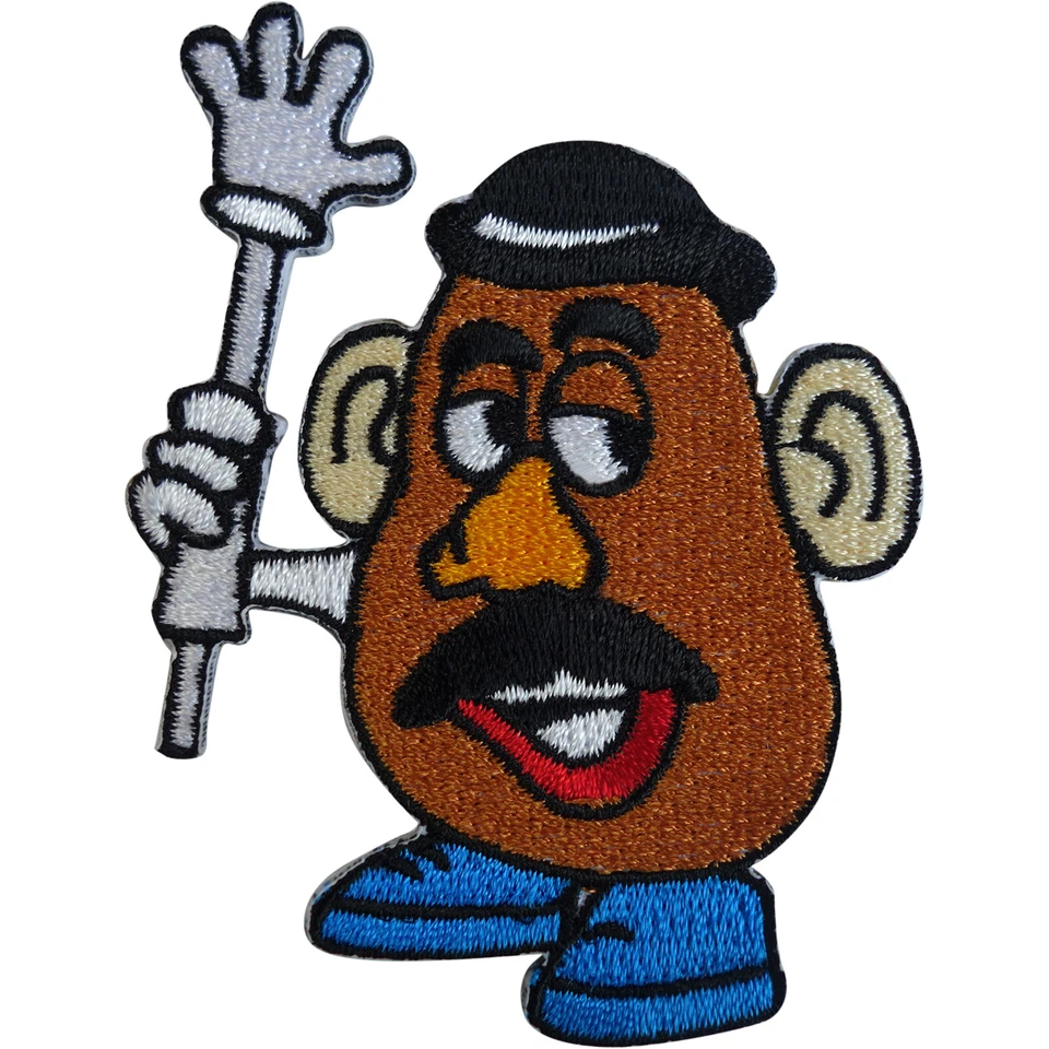 Disney Toy Story Mr Potato Head Patch Embroidered Badge Iron Sew On Clothes Bag