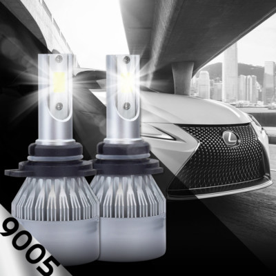 CREE 2-Side LED Headlight Kit 9005 HB3 1800W 270000LM 6000K High Beam White Bulb