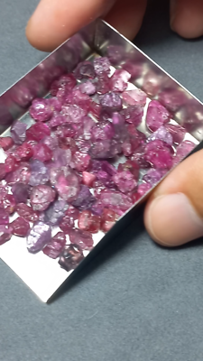 83.10CT. Lot Natural Siam Ruby Rough Unheated Lot Gemstone Mineral