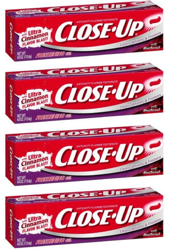 Fluoride Toothpaste, Freshening Red Gel 4 Oz (Pack of 4) - Picture 12 of 12