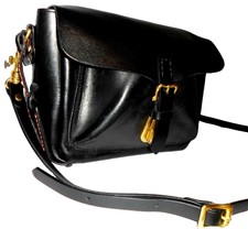 Old Trend Black Leather Shoulder Bag Crossbody Nwt