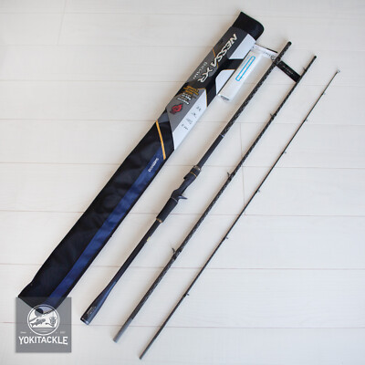 【美品】SHIMANO NESSA XR B104M+ 3ピース シマノ シマノ '21 NESSA XR(ネッサ XR) B104M+ (ベイト・3
