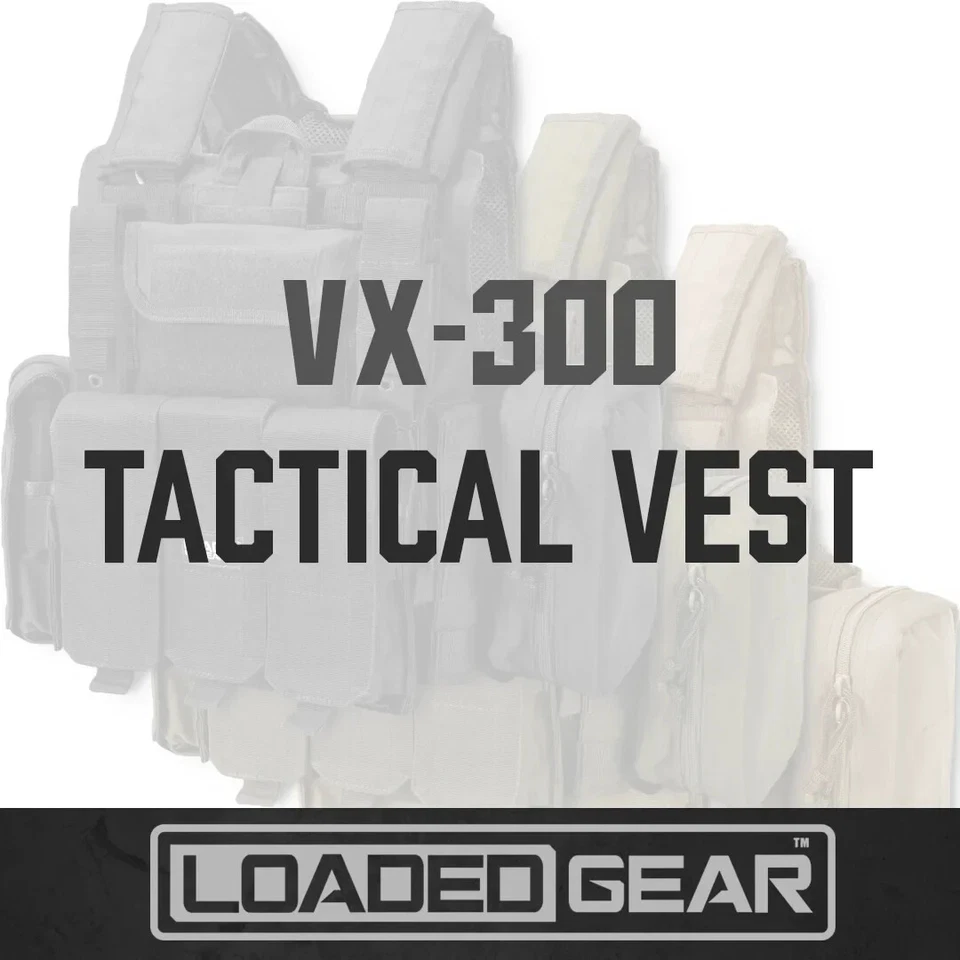 Barska Tactical Vest VX-300 Adjustable MOLLE Quick Release Plate Carrier Rig - Image 2 of 2