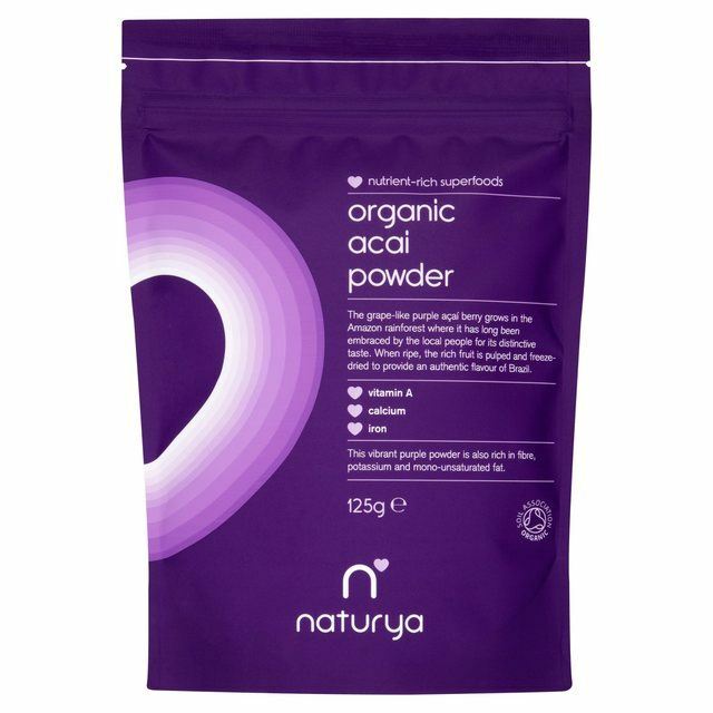 Naturya Organic Acai Powder 125g (0.28lbs) for sale online eBay