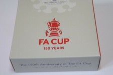 2022 150th Anniversary of the FA Cup silver proof +COA and outer box.
