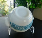 VINTAGE PYREX Blue Horizon 1-1/2 Pint Cinderella Nesting Mixing Bowl #441 USA 6”