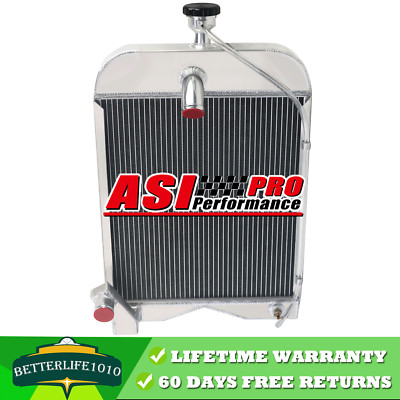 3 Row Aluminum Radiator For Ford 2N 8N 9N Models Tractors OEM# 8N8005 ...