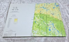 4 Tactical Pilotage Chart TPC C4A-6B Aeronautical Russia USSR 1980s-1990s