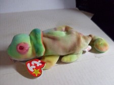 TY Beanie Baby Rainbow Chameleon 1997