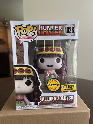 Funko POP! Hunter X Hunter ALLUKA ZOLDYCK  (CHASE) #1028  Hot Topic Exclusive!