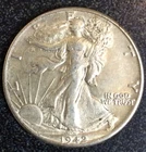 1942-P Walking Liberty Silver Half Dollar. (MISC)