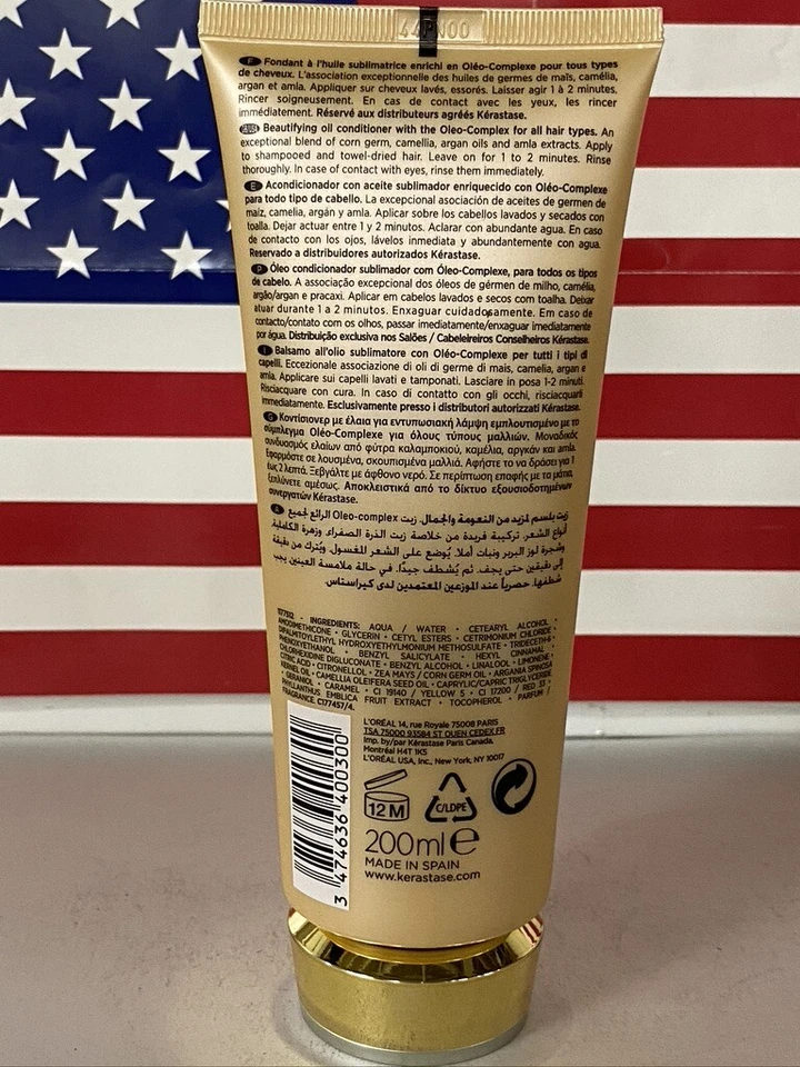 Acondicionador con infusión de aceite embellecedor Kerastase Elixir Ultime Le Fondant 6,8 oz/200 Foto 2 de 2