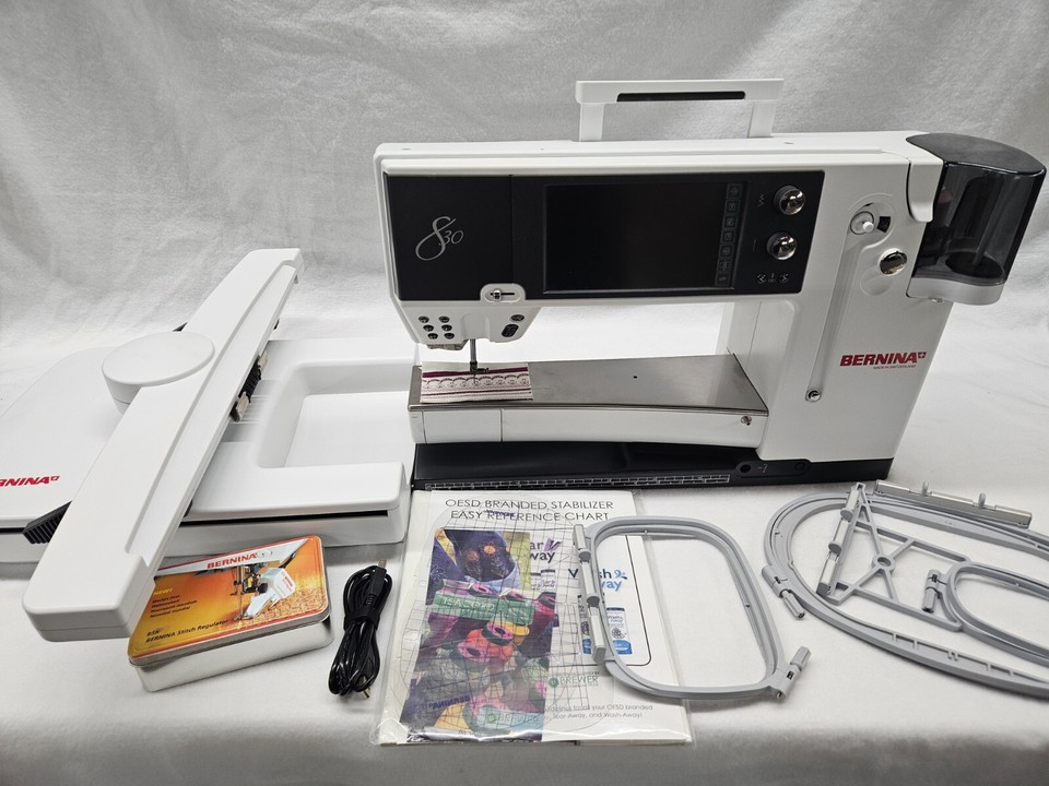 bernina 830 sewing embroidery machine eBay