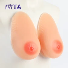 Silicone Artificial False Breasts A-EE Cup Self-adhesive Silicone Breast Forms