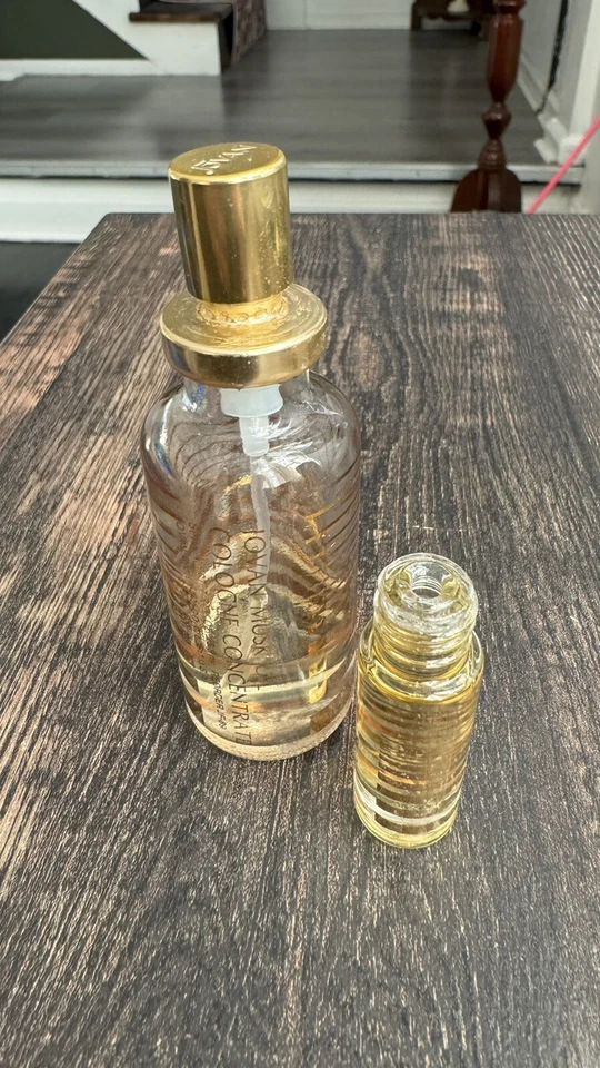Aceite Jovan Musk - 1/8 fl oz - Descontinuado. Completo. Spray incluido, 40% lleno. Foto 4 de 4
