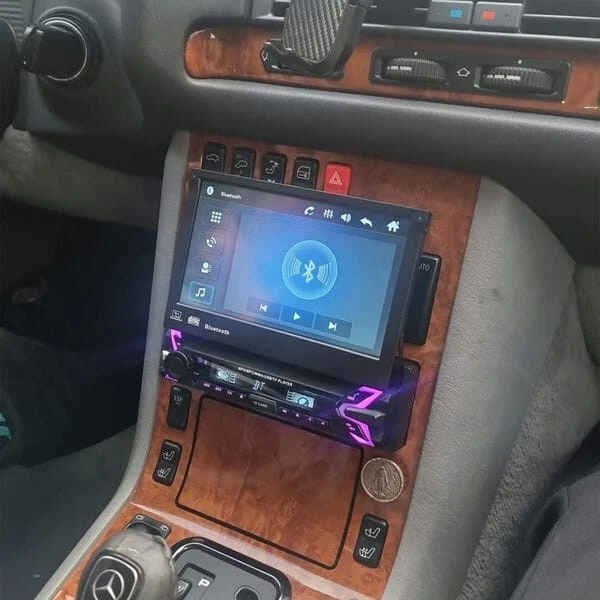 Autoradio 1 Din 7 Pollici Schermo Touch Auto Bluetooth Universale - Immagine 4 di 4