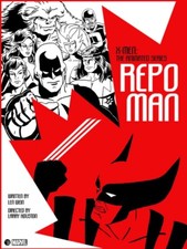 Marvel X-Men  Animated Series Repo Man Wolverine Lithograph 18x24 No Mondo Art