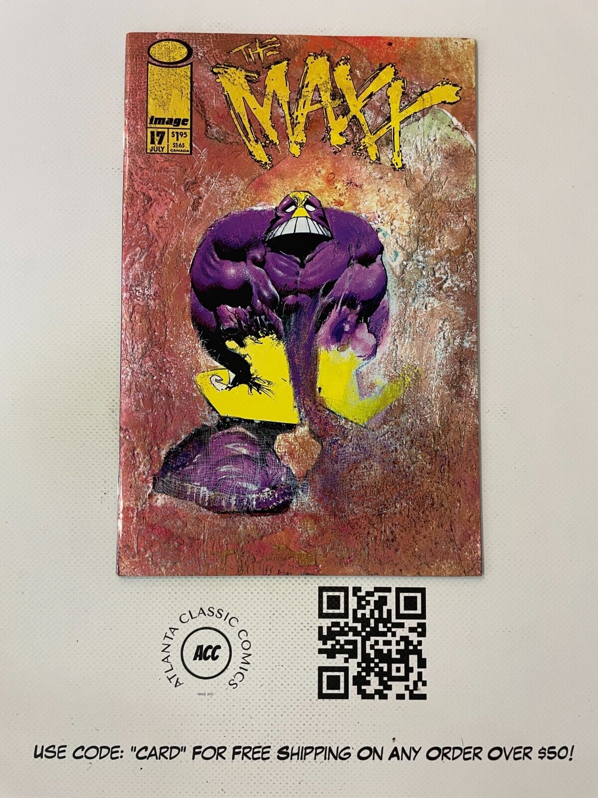 The Maxx # 17 NM 1st Print Image Comic Book Sam Kieth 3 LP7