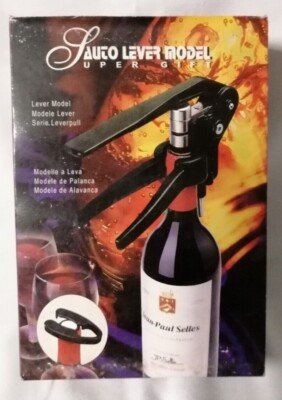 Neuer Sauto Hebel Modell Flaschenöffner - Super Geschenk verpackt.