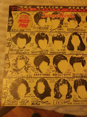 ROLLING STONES some girls censor cover '78 lp coc39108!