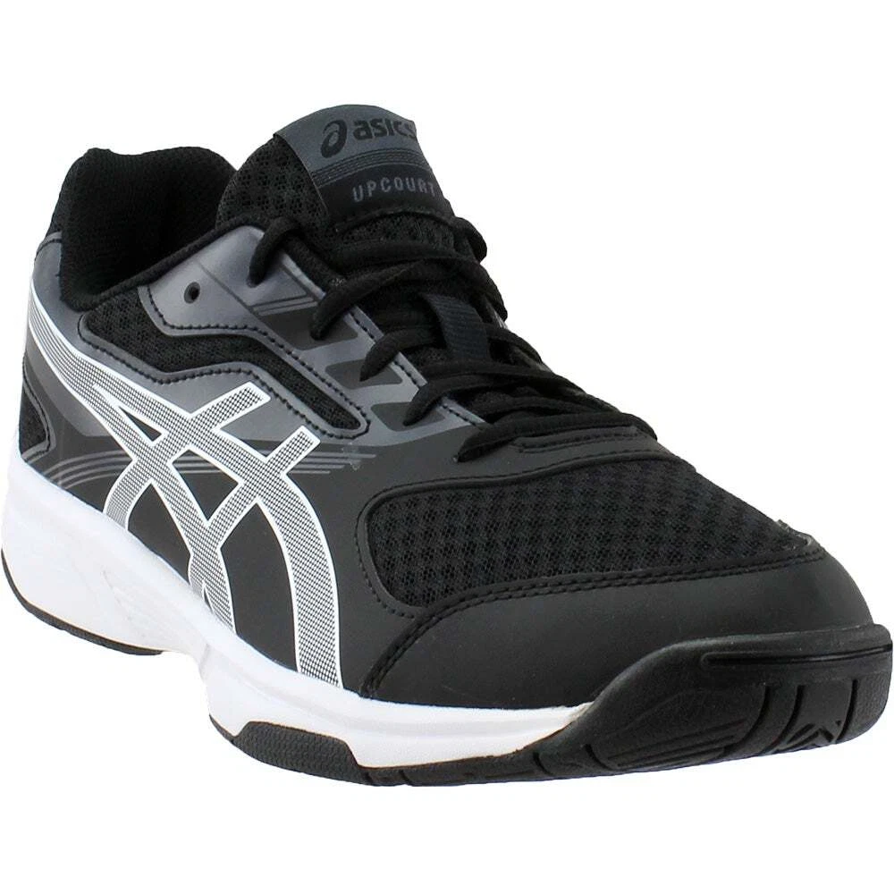 ASICS Upcourt 2 Volleyball Mens Black Sneakers Athletic Shoes